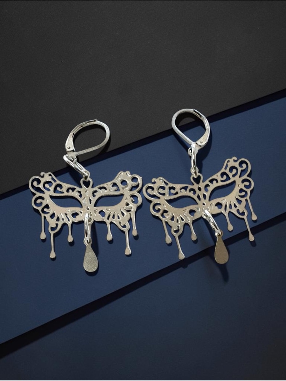 🆕 Carnival Laser Etched Dangle Earrings